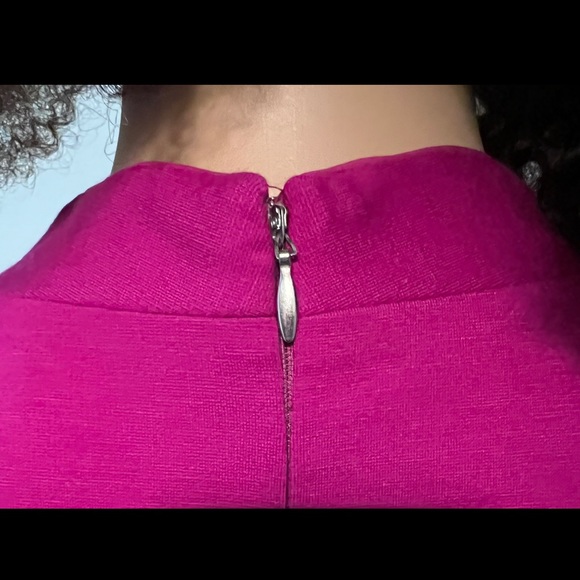 RACHEY ROY Dress Fuschia/Pink Deep V-Neck Midi Size10 - Picture 14 of 15